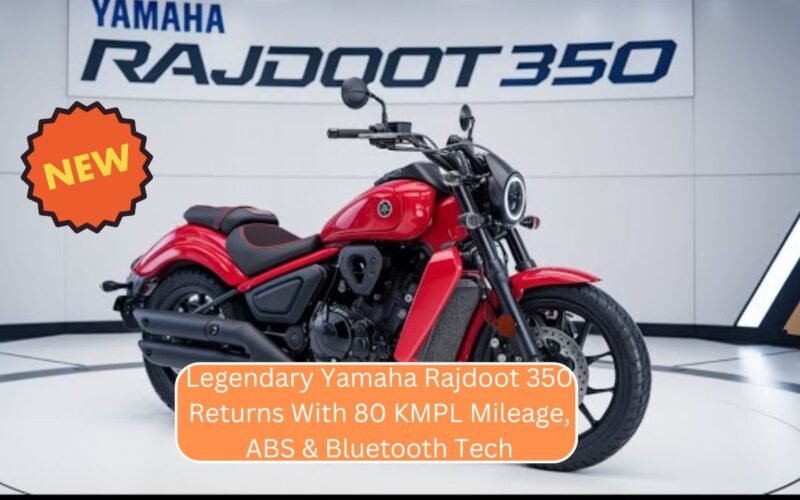 Legendary Yamaha Rajdoot 350 Returns With 80 KMPL Mileage, ABS & Bluetooth Tech