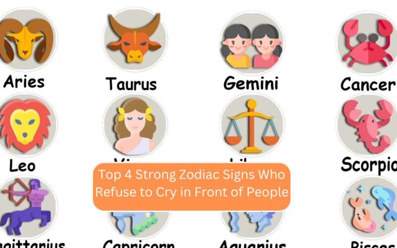 Top 4 Strong Zodiac Signs Who Refuse to Cry in Front of People